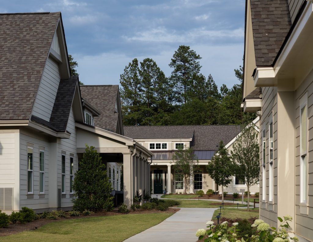 Camellia Place award for Assisted Living construction and neighborhood