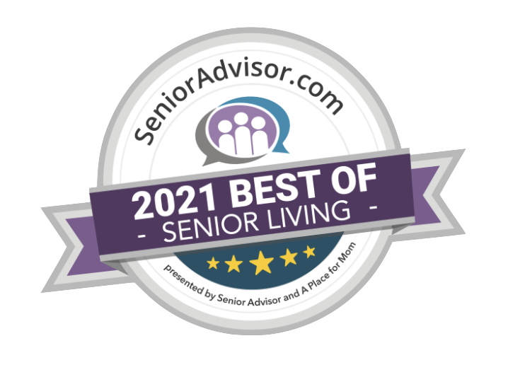 Voted Best Senior Living by Senior Advisor